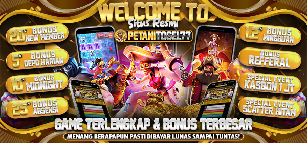 GAME TERLENGKAP DAB BONUS TERBESAR PETANITOGEL77